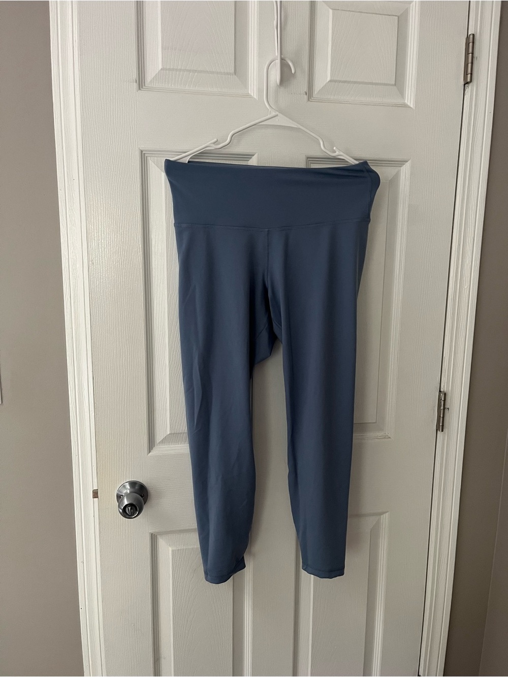 Old Navy Active Powerpress High-Waist Leggings - Slate Blue